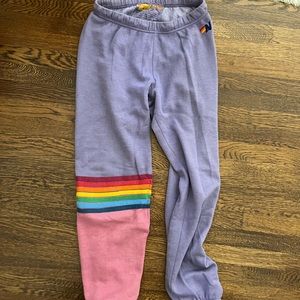 Aviator nation. Womens retro sweatpants.